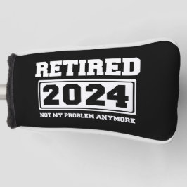 Couvre-club De Golf Retraité 2024 Pas mon problème plus