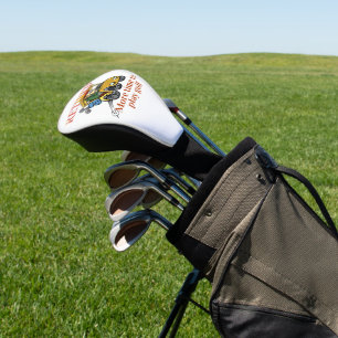 Couvre-club De Golf Retraité, plus de temps pour jouer au golf,
