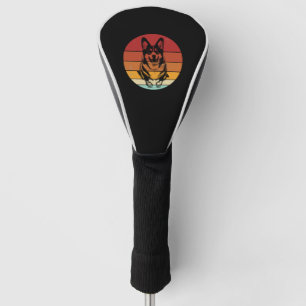 Couvre-club De Golf Retro Welsh Corgi