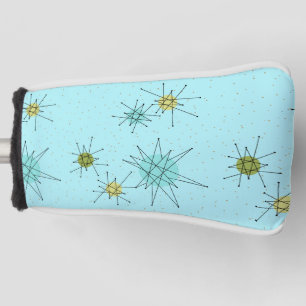Couvre-club De Golf Robin's Oeuf Blue Starbursts Putter Cover