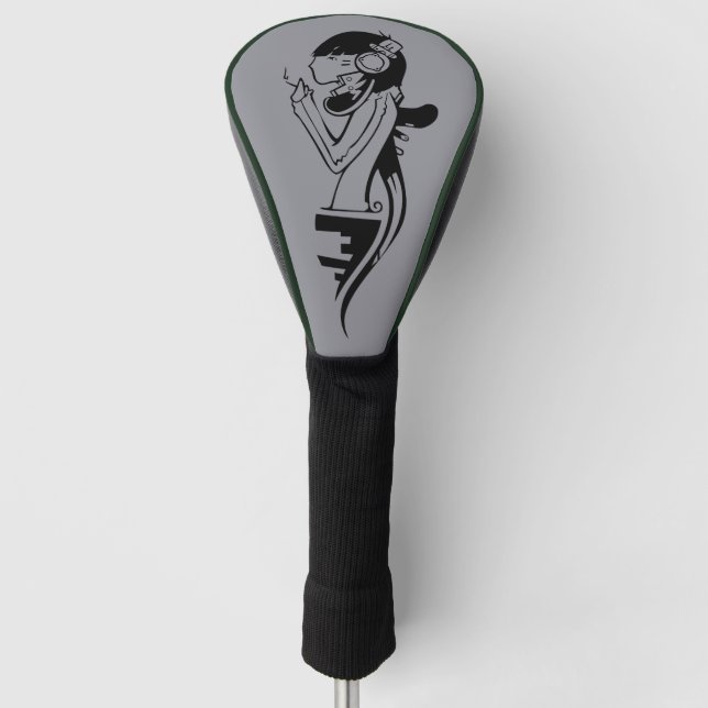 Couvre-club De Golf Rock-music Golf Head Cover (Devant)