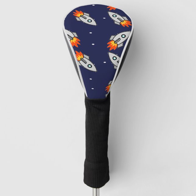Couvre-club De Golf Roquettes folles (Devant)