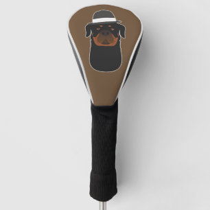 Couvre-club De Golf Rottweiler