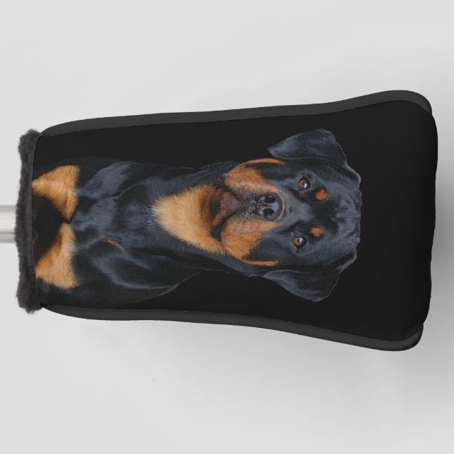 Couvre-club De Golf Rottweiler   (Devant)