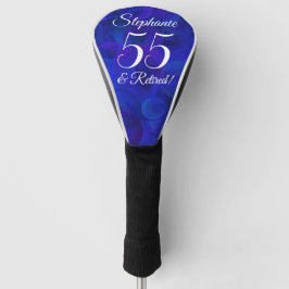 Couvre-club De Golf Royal Blue 55 et retraité