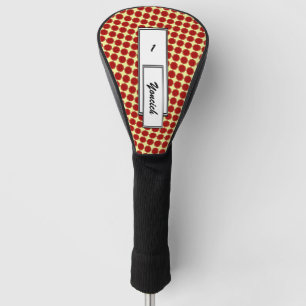 Couvre-club De Golf Ruban aux fleurs de Bourgogne par Kenneth Yoncich