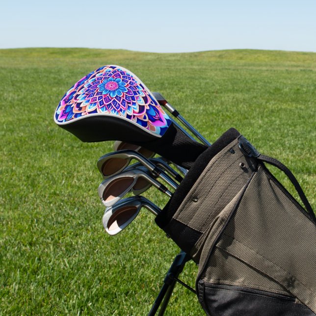 Couvre-club De Golf Sacs carrossables Mandala symétriques (In Situ)