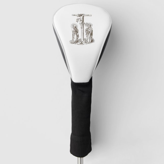 Couvre-club De Golf Saints et Jésus Art classique (Devant)