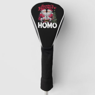 Couvre-club De Golf Santas Favori Homo Gay Christmas LGBTQ Pride