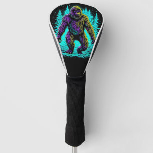 Couvre-club De Golf Sasquatch in the Woods Ai Art