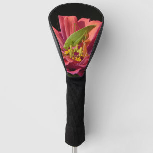 Couvre-club De Golf Sauterelle sur Zinnia