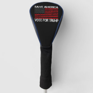 Couvre-club De Golf Sauvez L'Amérique Voter Pour Trump
