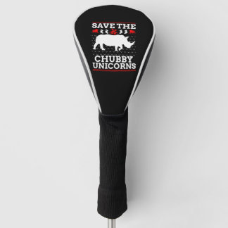 Couvre-club De Golf Sauvez le Rhin de Noël moche de Chubby Unicorns Rh