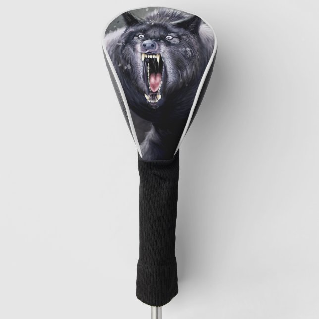 Couvre-club De Golf scary werewolf (Devant)