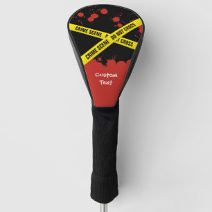 Couvre-club De Golf Scène criminelle