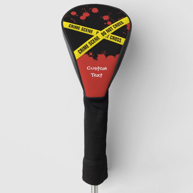 Couvre-club De Golf Scène criminelle (Devant)