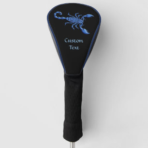 Couvre-club De Golf Scorpion bleu