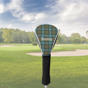 Couvre-club De Golf Scotland Paisley District Tartan Personnalisé