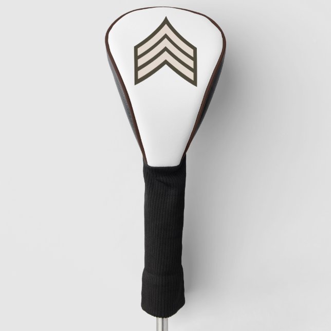 Couvre-club De Golf Sergent d'armée (Devant)