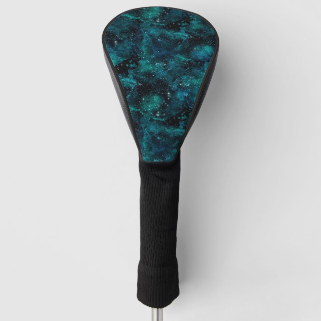 Couvre-club De Golf Série Galaxy Turquoise 4 (Devant)
