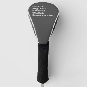 Couvre-club De Golf Shakespeare Joue I
