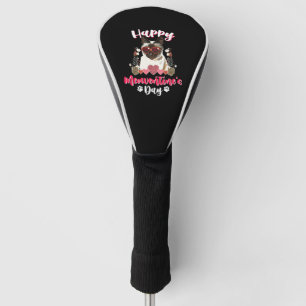 Couvre-club De Golf Siamese Cat Meowentines Funny Valentines