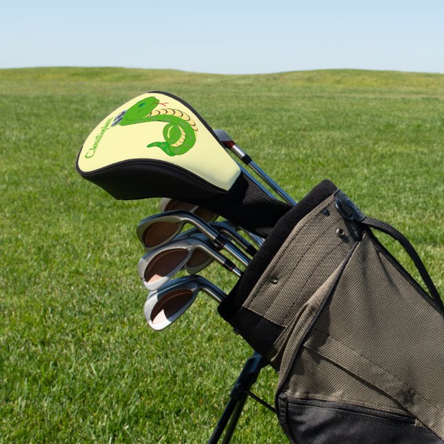 Couvre-club De Golf Snake Design (In Situ)