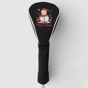 Couvre-club De Golf Snowman - Chemise de Noël