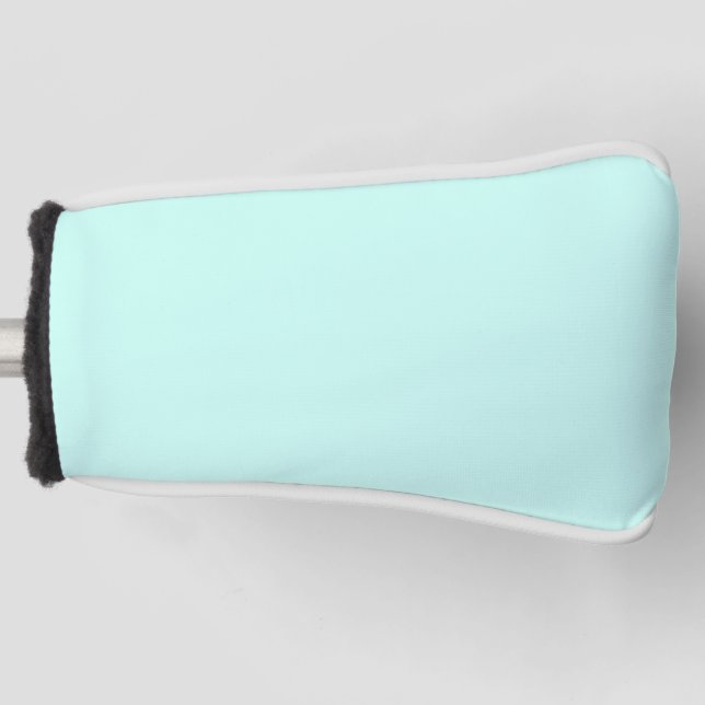 Couvre-club De Golf Solide camée vert menthe doux turquoise (Devant)