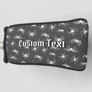Couvre-club De Golf Spider Silhouettes Motif Golf Head Cover