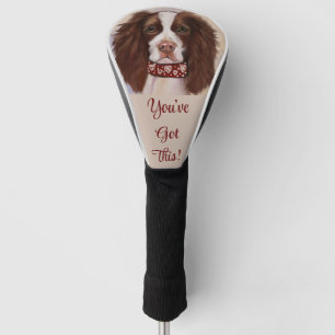COUVRE-CLUB DE GOLF SPRINGER SPANIEL ANGLAIS      