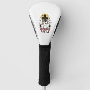 Couvre-club De Golf Squelette dansant Halloween Manoir hanté Vintage G