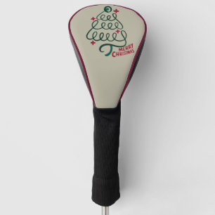 Couvre-club De Golf Stéthoscope Joyeux Noël CNA Travailleur Médical