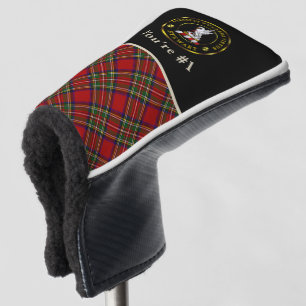 Couvre-club De Golf Stewart Clan Crest Putter personnalisé