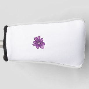 Couvre-club De Golf Style Fille, Aubergine Légère, Cèdre Blanchi