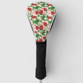 Couvre-club De Golf Summer Strawberry in Pink