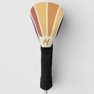Couvre-club De Golf Super grunge style rétro design soleil