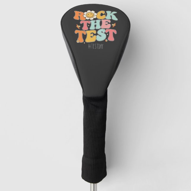 Couvre-club De Golf Super Rock Le Test Motivation Test Day (Devant)