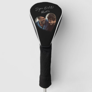 Couvre-club De Golf SuperDAD Photo moderne Black Cadeau tendance