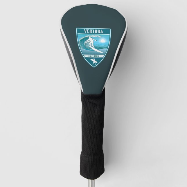 Couvre-club De Golf Surf Ventura Californie (Devant)