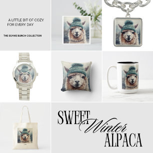 Couvre-club De Golf Sweet Winter Alpaca, coutume