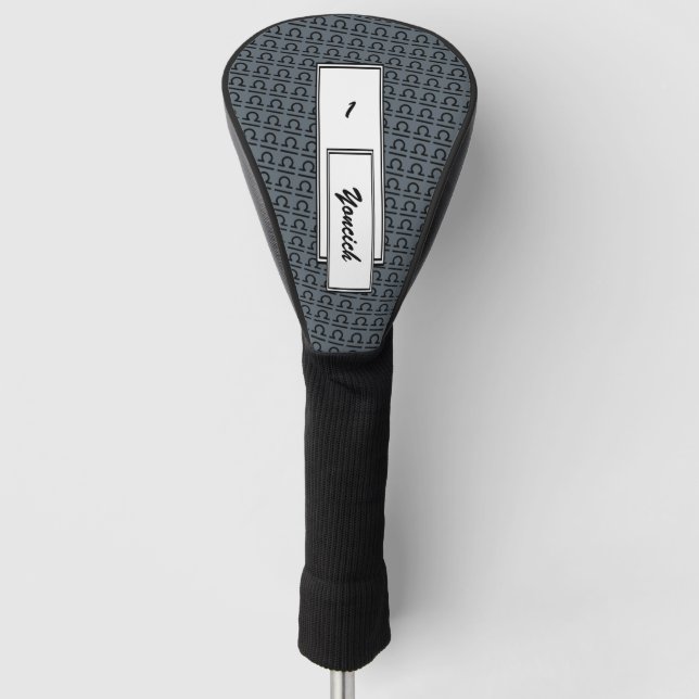 Couvre-club De Golf Symbole du Zodiaque de Libra par Kenneth Yoncich (Devant)