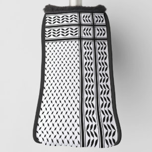 Couvre-club De Golf Symbole Keffiyeh de la Palestine Motif de résistan