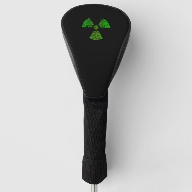 Couvre-club De Golf Symbole radioactif (Devant)