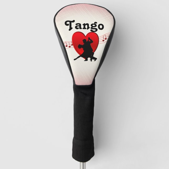 Couvre-club De Golf Tango Dances Design Personnaliser (Devant)
