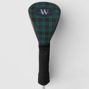 Couvre-club De Golf Tartan écossais traditionnel du Clan Davidson