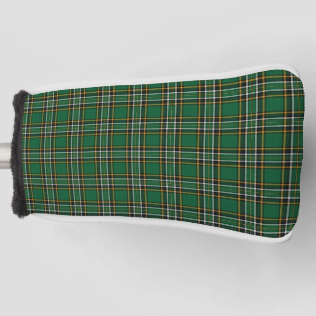 Couvre-club De Golf Tartan national irlandais (Devant)