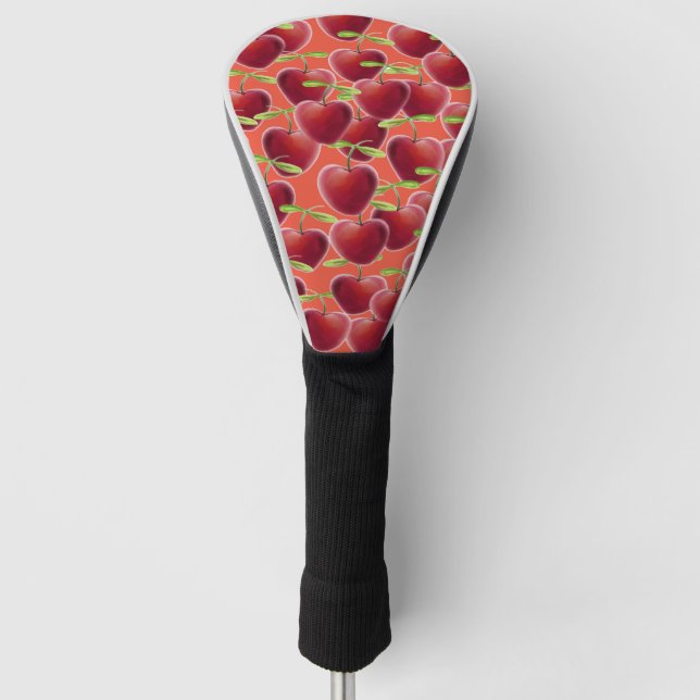 Couvre-club De Golf Tarte aux cerises (Devant)