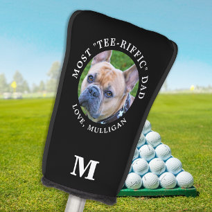 Couvre-club De Golf Tee Riffic DOG DAD Personnalisé Animaux de compagn