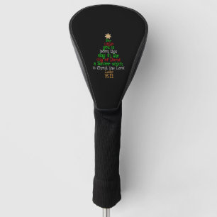 Couvre-club De Golf Tee-shirts de Christian-Christmas